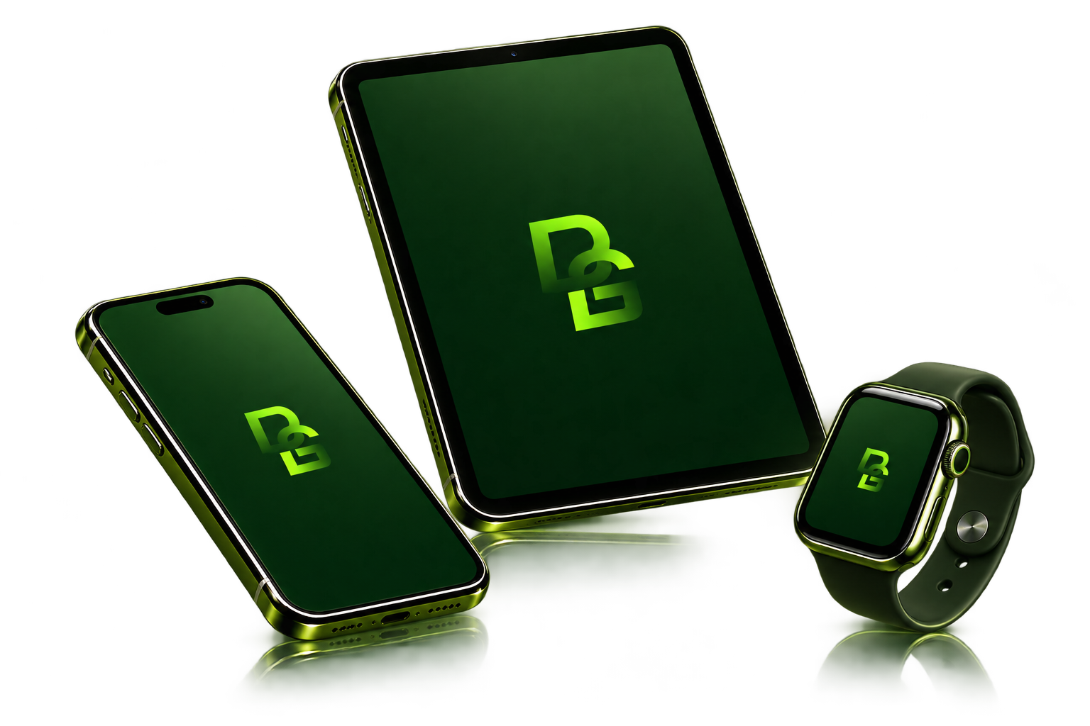 Three smartphones displaying DataGuardian individual plan